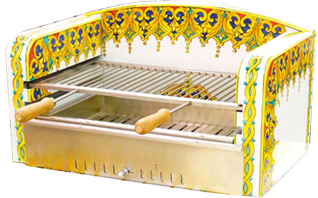 Barbecue in ceramica